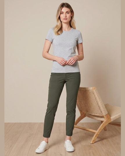 Pantallona Stretch Ulliri për Femra - Model Front
