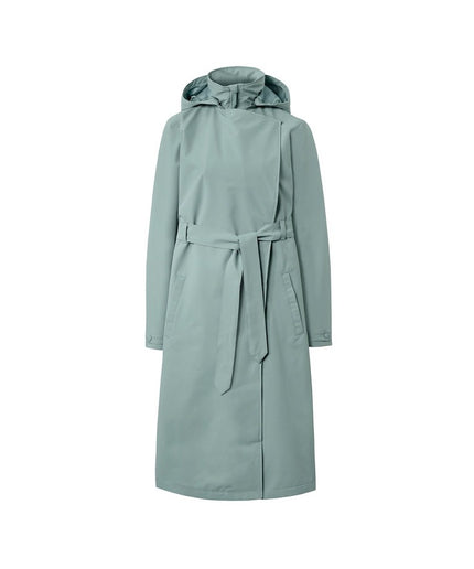 Trenchcoat shiu gri-gjelbër për Femra - Ghost Front