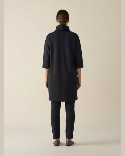 Fustan Sweat i Zi për Femra - Model Back