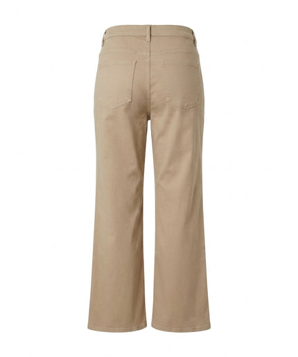 Pantallona Bootcut bezhë për Femra - Ghost Back