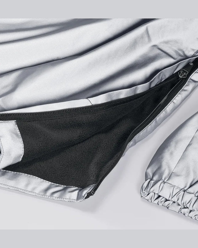 Windbreaker argjend reflektues për Meshkuj - Detail 1