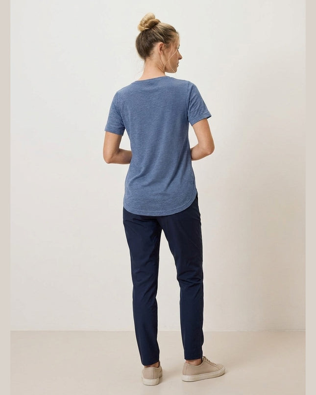 Maicë funksionale e kaltër për Femra - Model Back