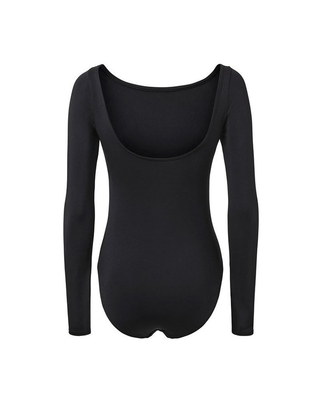 Body sportiv i zi për Femra - Ghost Back