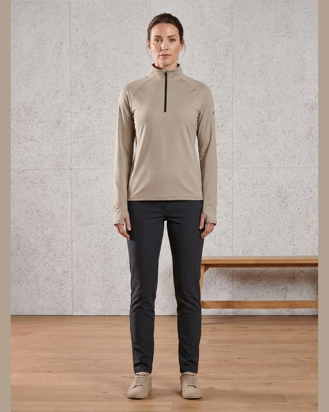 Maicë termike funksionale e kaftë e çelët për Femra - Model Front