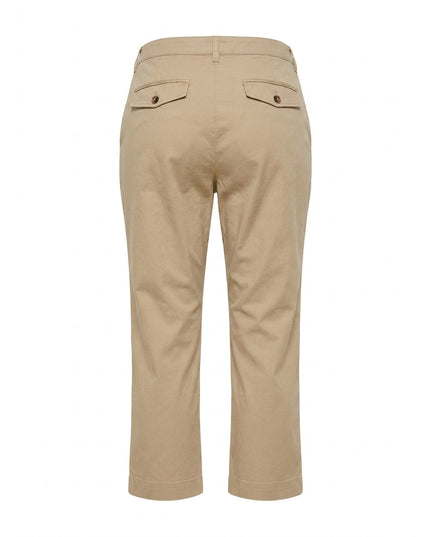 Pantallona 7/8 khaki për Femra