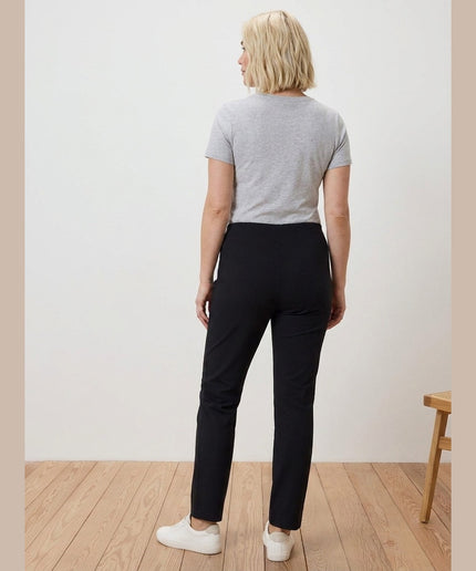 Pantallona Stretch të zeza për Femra - Model Back