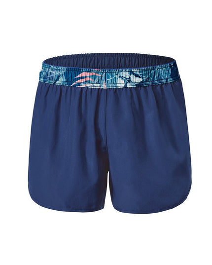 Shorts kthyese për larje dhe vrapim të kaltra për Femra - Detail 1