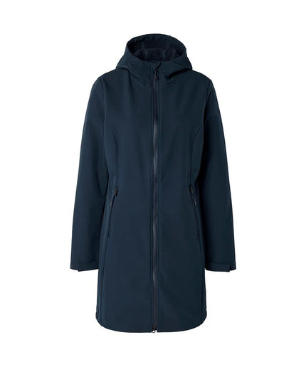 Pallto Softshell navy për Femra - Ghost Front