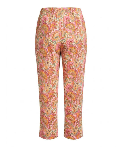 Pantallona pizhame me print floral shumëngjyrësh për Femra - Ghost Back