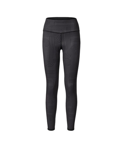 Leggings e zezë për Femra - Ghost Front