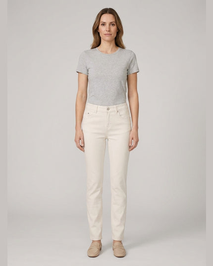 Xhinse Slim Fit Krem për Femra - Model Front