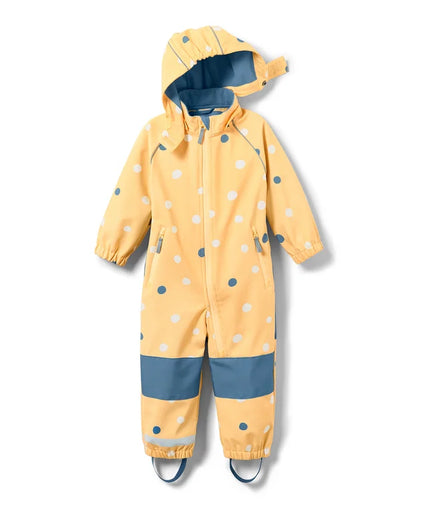 Kombinizon Softshell i verdhë me pika për Fëmijë - Ghost Front